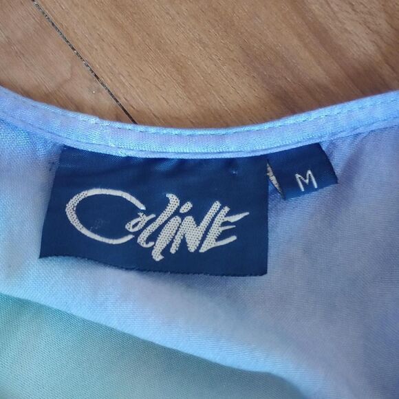 Y2K Beaded Sequin Ombre Corset Mermaid Dress - Picture 5 of 5